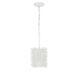 Urchin 1 Light 8 inch White Mini Pendant Ceiling Light