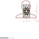 Windsor 1 Light 7 inch Carbon and Havana Gold Wall Sconce Wall Light