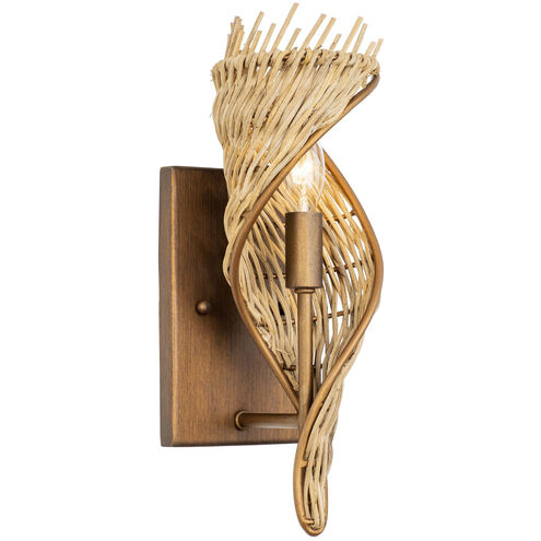 Flow 1 Light 5.5 inch Baguette Left Sconce Wall Light, Smithsonian Collaboration