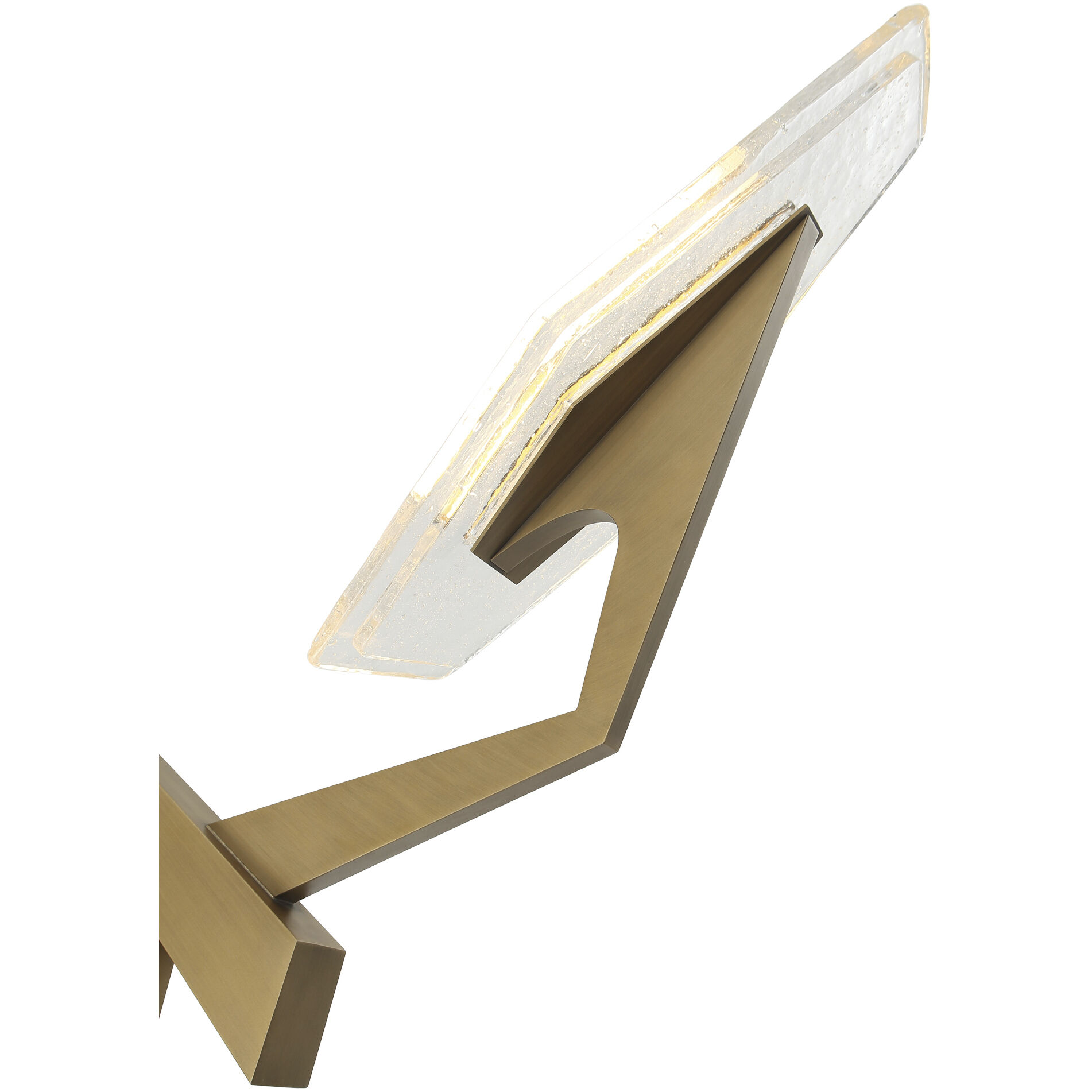 Down the Wrong Path 2 Light 47 inch Brass Kisser Linear Pendant Ceiling Light