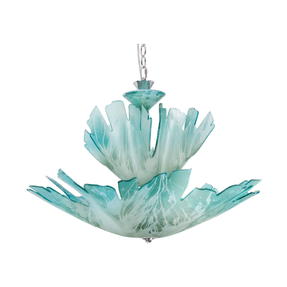 Bayview 6 Light 30 inch Chrome Chandelier Ceiling Light, Private Events