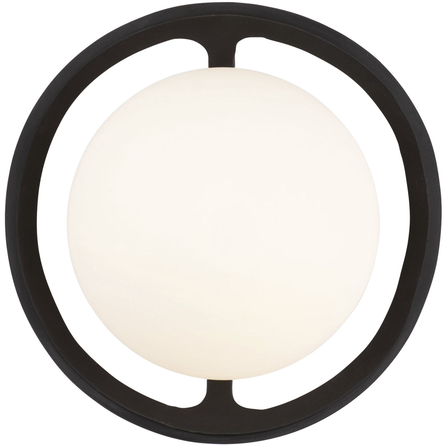 Black Betty 1 Light 8.5 inch Carbon and French Gold Sconce Wall Light