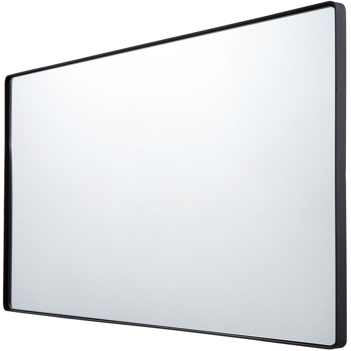 Kye 40 X 22 inch Black Wall Mirror, Varaluz Casa