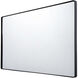 Kye 40 X 22 inch Black Wall Mirror, Varaluz Casa