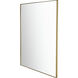 Kye 40 X 40 inch Gold Accent Mirror