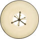 Coco 9 Light 20 inch Matte White/French Gold Foyer Pendant Ceiling Light