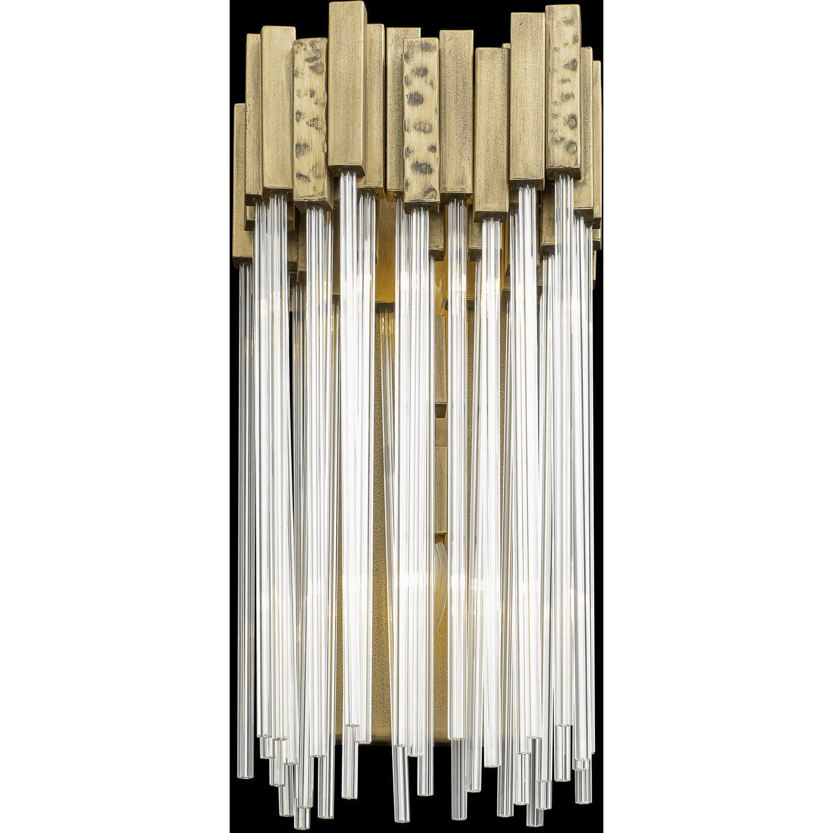 Matrix 2 Light 8 inch Havana Gold Wall Sconce Wall Light