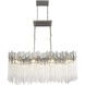 Matrix 8 Light 48.25 inch Rainy Night Linear Pendant Ceiling Light