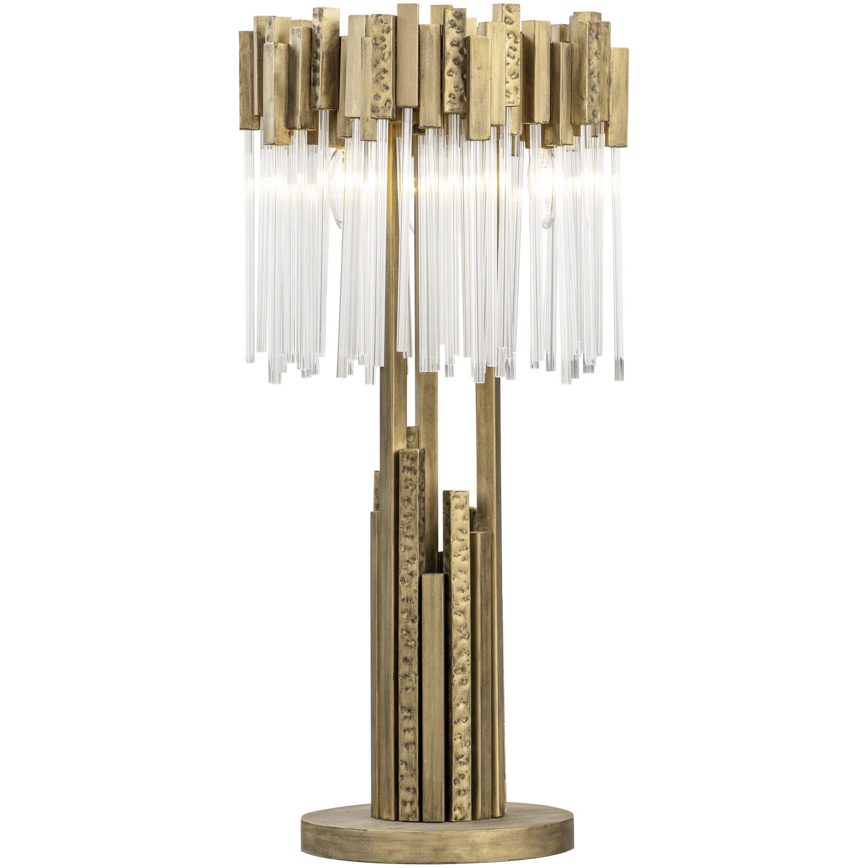 Matrix 30 inch 5 watt Havana Gold Table Lamp Portable Light