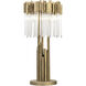 Matrix 30 inch 5 watt Havana Gold Table Lamp Portable Light