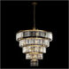 Social Club 25 Light 44 inch Gold Chandelier Ceiling Light