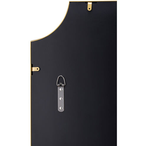 Carlton 33 X 22 inch Gold Wall Mirror, Tamara Day Collaboration