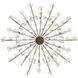 Wildflower 15 Light 40 inch Gold Dust/Artifact Chandelier Ceiling Light, Smithsonian Collaboration