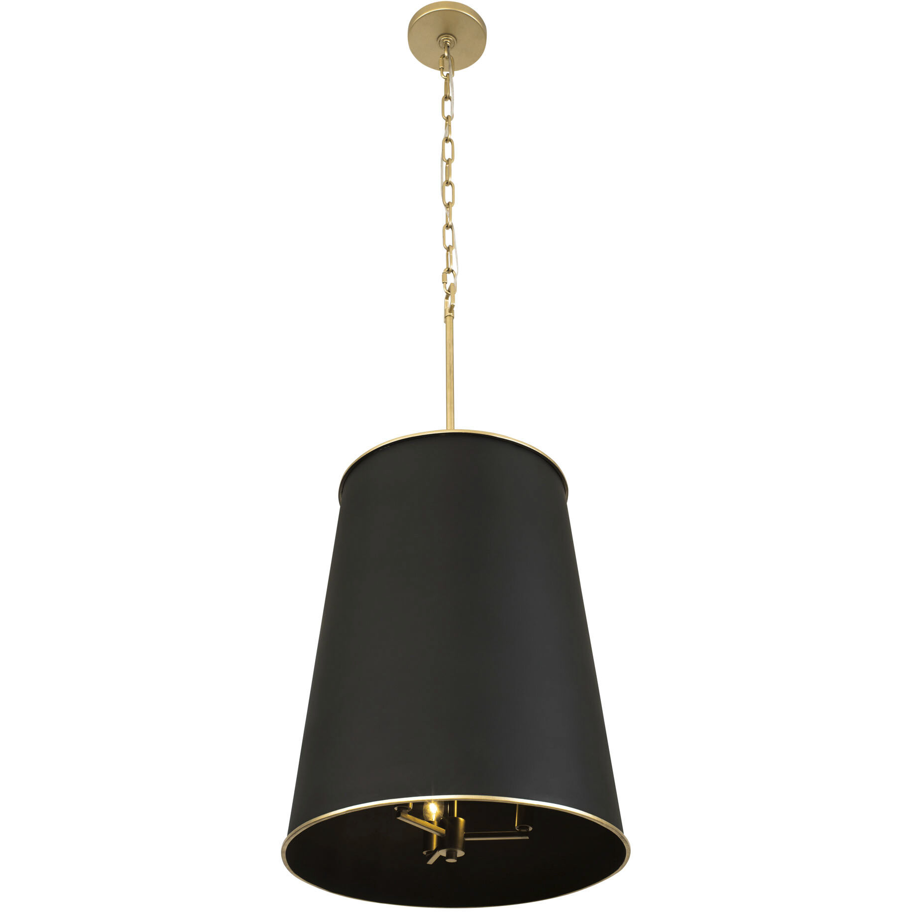 Coco 9 Light 20 inch Matte Black/French Gold Foyer Pendant Ceiling Light