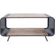 Varaluz Casa 43 X 24 inch Weathered Steel and Coastal Light Coffee Table/TV Stand, Varaluz Casa
