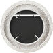 Athena Matte White and Whitewash Seagrass Wall Mirror