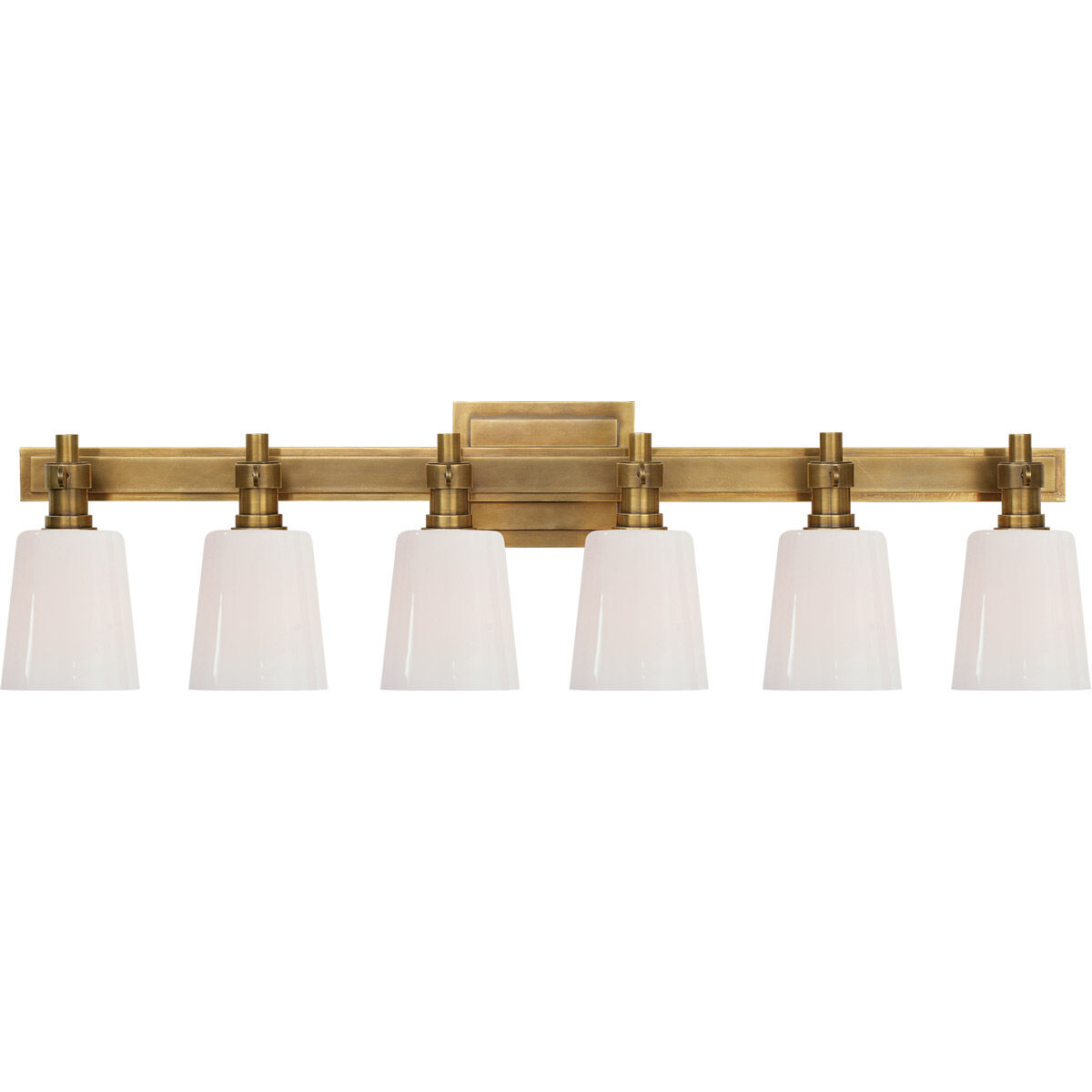 Thomas O'Brien Bryant2 6 Light 29.00 inch Bathroom Vanity Light