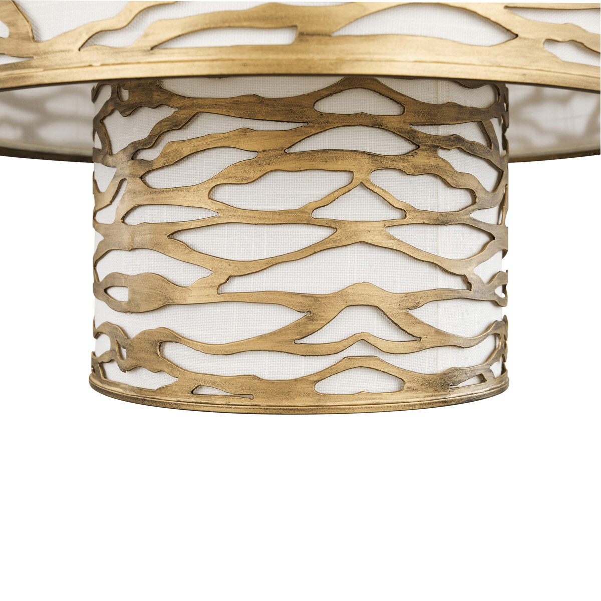 Kato 4 Light 18.75 inch Gold Pendant Ceiling Light in Havana Gold