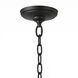 Midnight Manor 4 Light 18.5 inch Blackened Zinc and Antique Bronze Pendant Ceiling Light