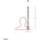 Chroman Empire 5 Light 4.75 inch Chrome Pendant Ceiling Light