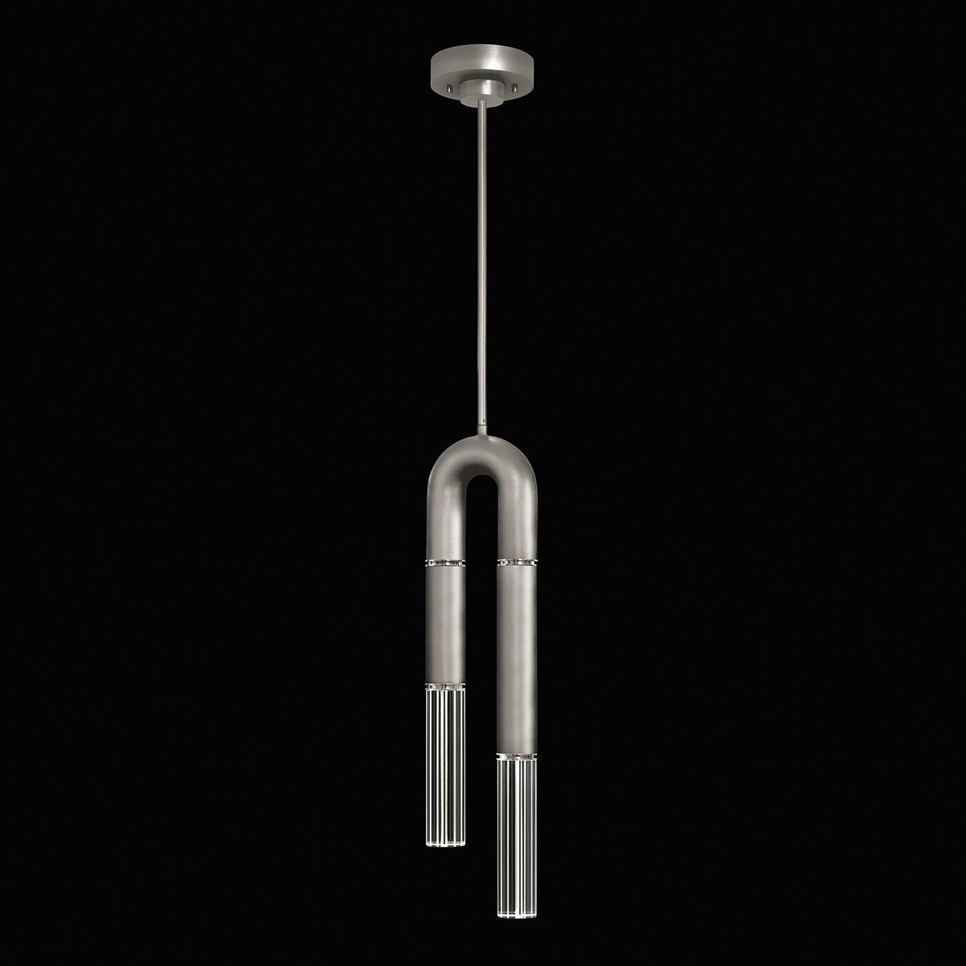 Antonia LED 7 inch Silver Pendant Ceiling Light