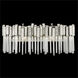 Matrix 2 Light 21 inch Rainy Night Bath Vanity Light Wall Light