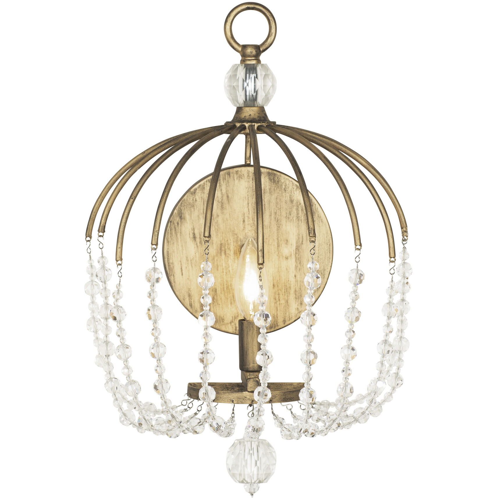 Voliere 1 Light 12.25 inch Havana Gold Wall Sconce Wall Light