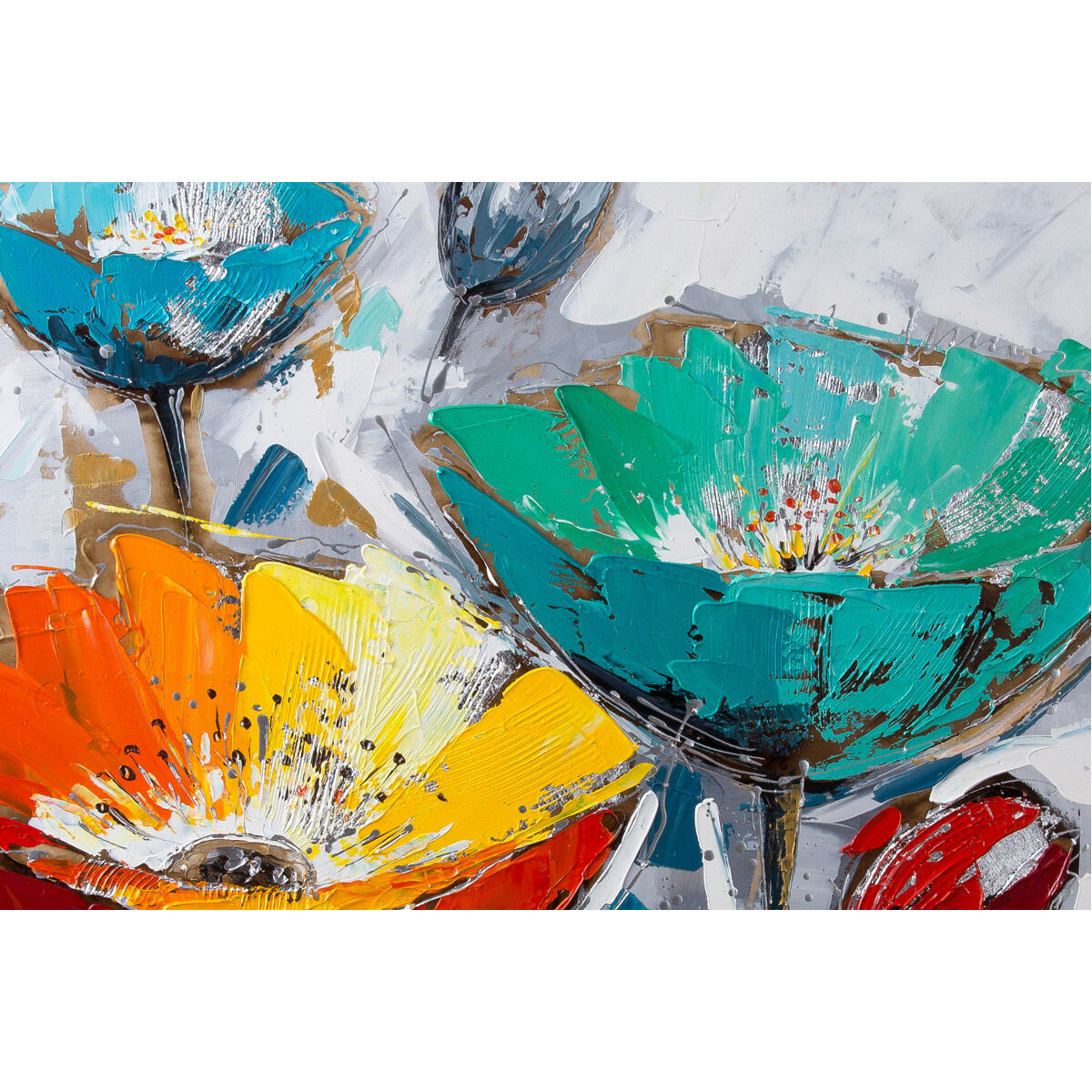 Vibrance Multicolored Canvas Wall Art, Varaluz Casa