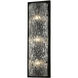 Morgan 3 Light 7.5 inch Black ADA Wall Sconce Wall Light