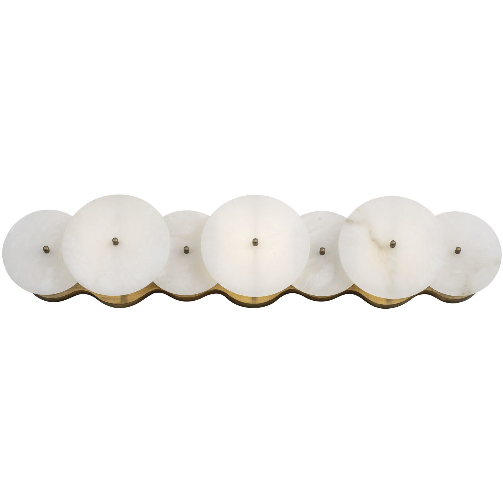 Cosmos 3 Light 28 inch Havana Gold Bath Vanity Light Wall Light, Smithsonian Collaboration