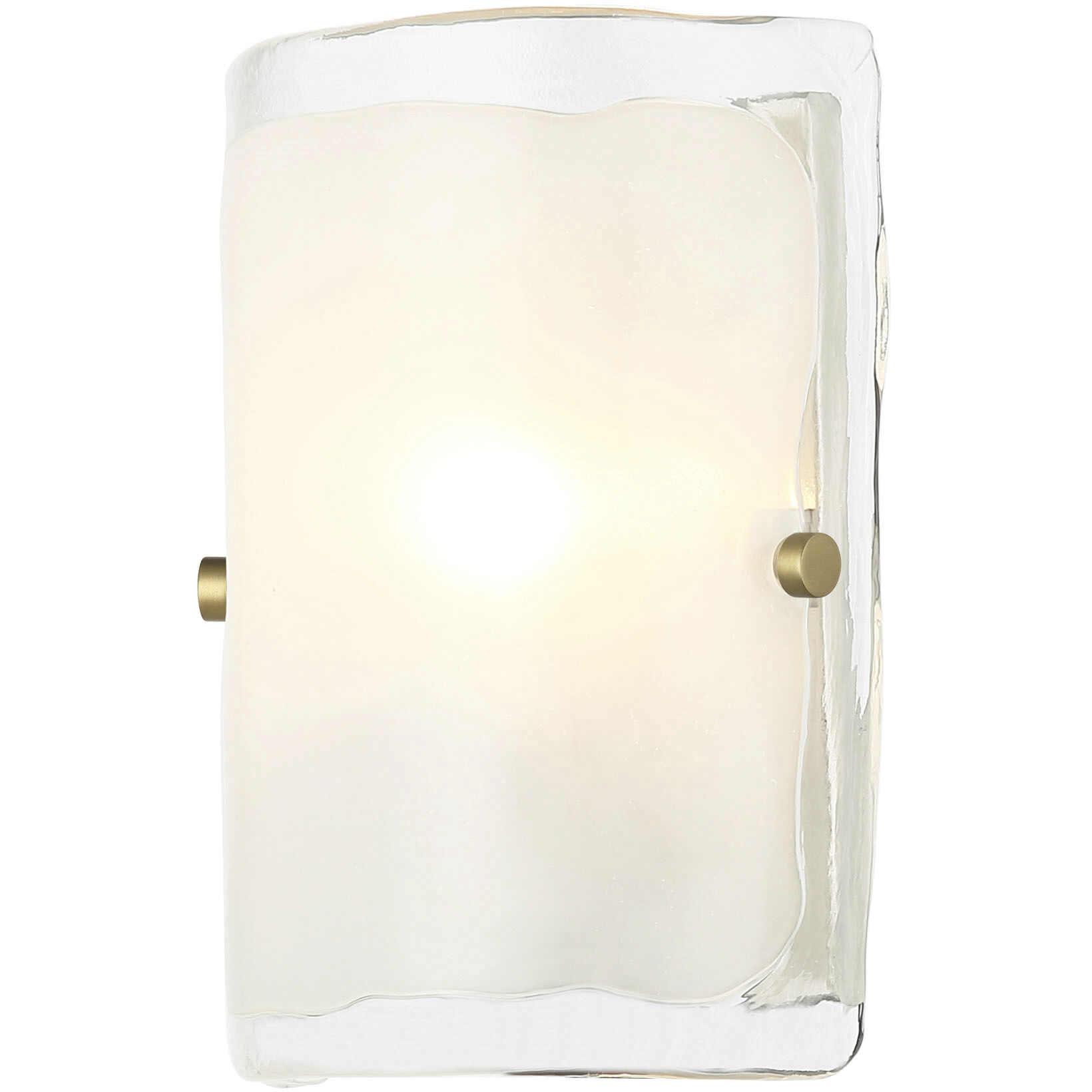 Fairchild 1 Light 6 inch Black and Polished Nickel with Satin Brass ADA Wall Sconce Wall Light