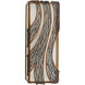 Flow 2 Light 6.5 inch Hammered Ore Wall Sconce Wall Light