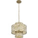 Kato 4 Light 18.75 inch REF Pendant Ceiling Light in Havana Gold