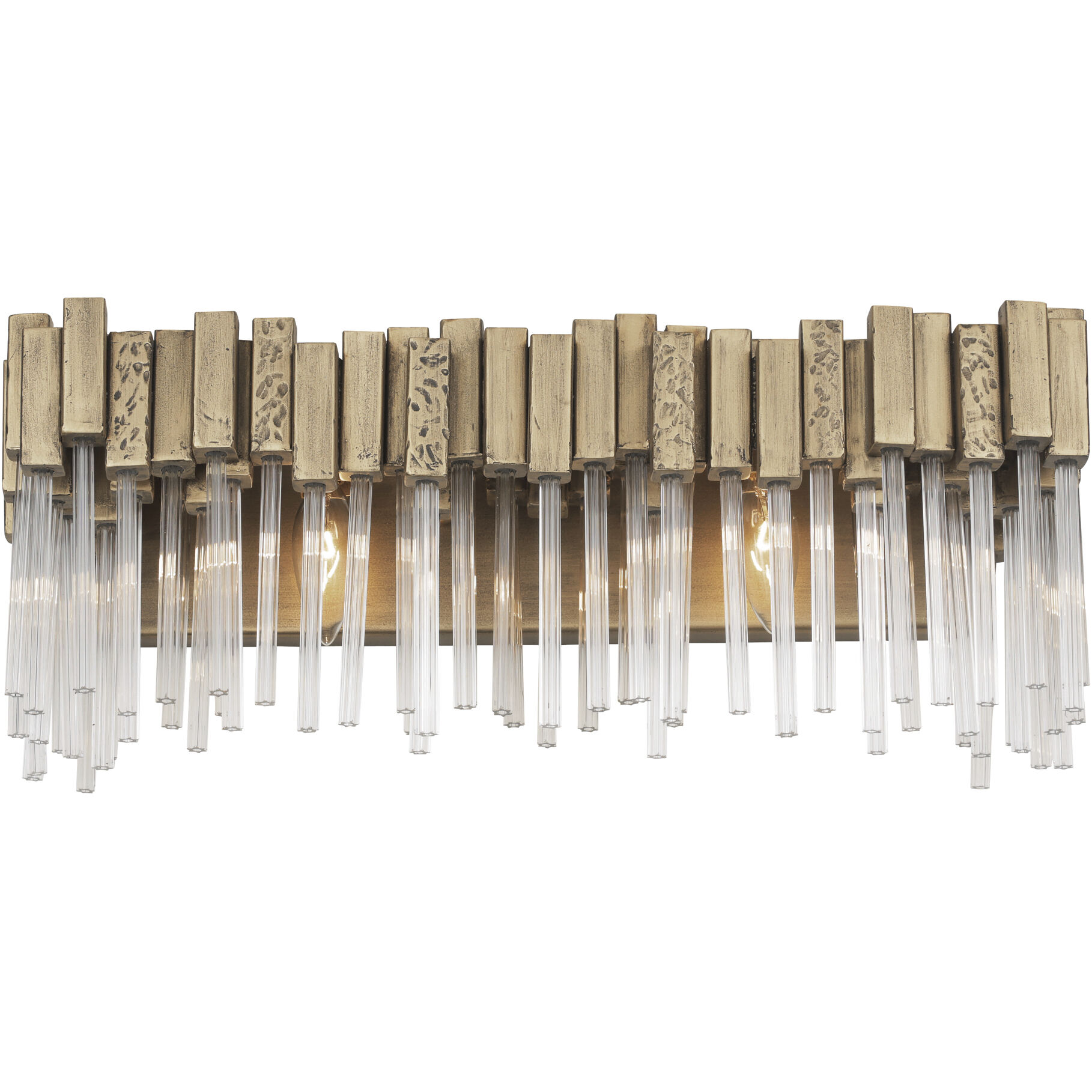 Matrix 2 Light 21 inch Havana Gold Bath Vanity Light Wall Light
