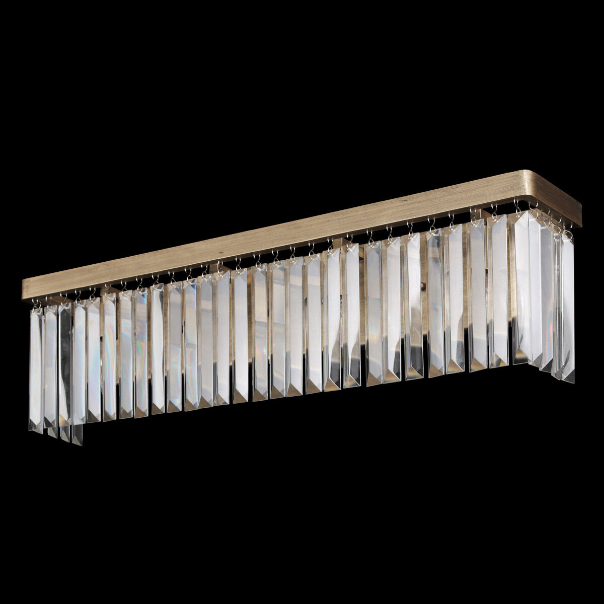 Social Club 4 Light 28.5 inch Havana Gold Bath Vanity Wall Light