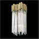 Matrix 2 Light 8 inch Havana Gold Sconce Wall Light
