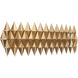 Forever 3 Light 26 inch French Gold Bath/Vanity Wall Light