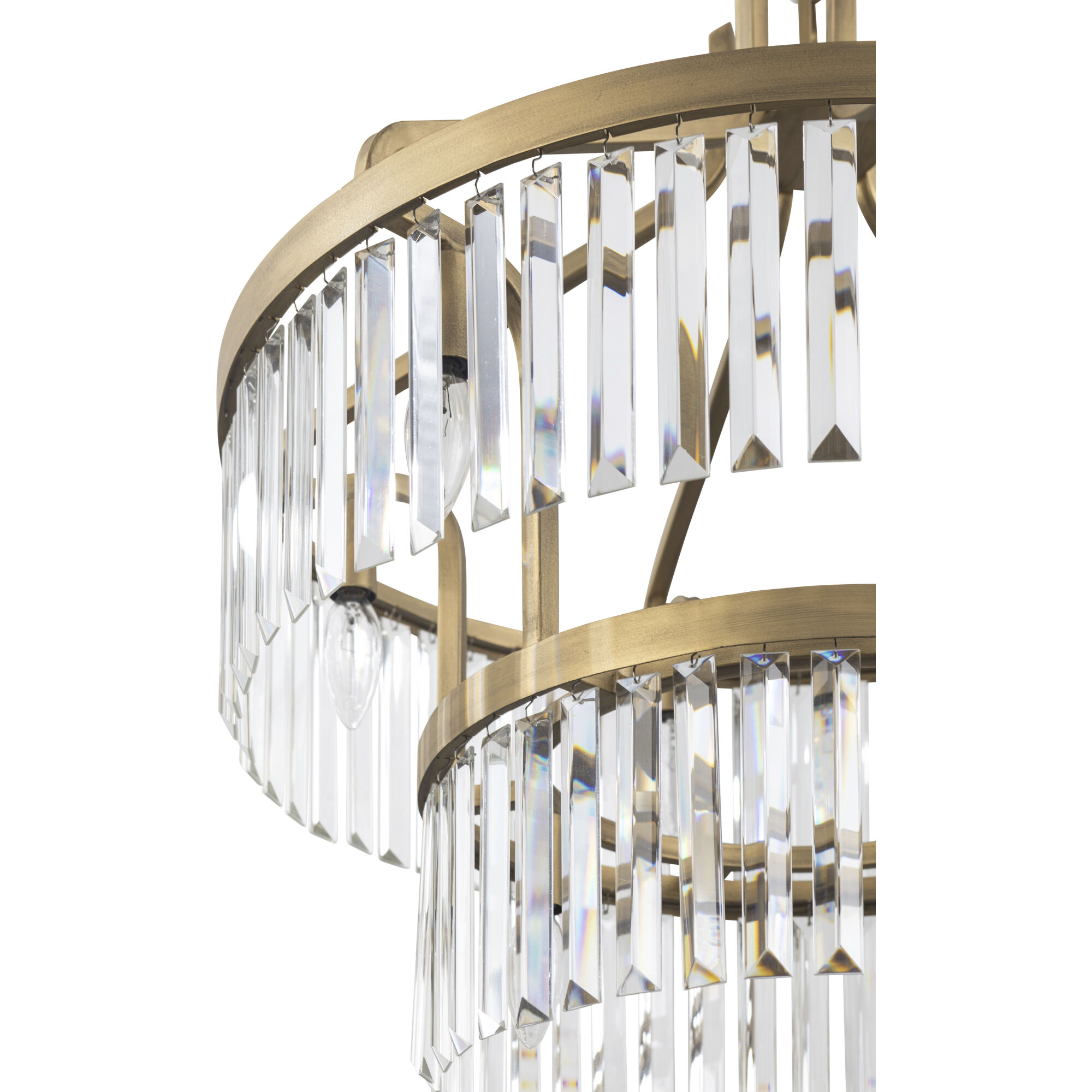 Social Club 9 Light 23.25 inch Havana Gold Pendant Ceiling Light