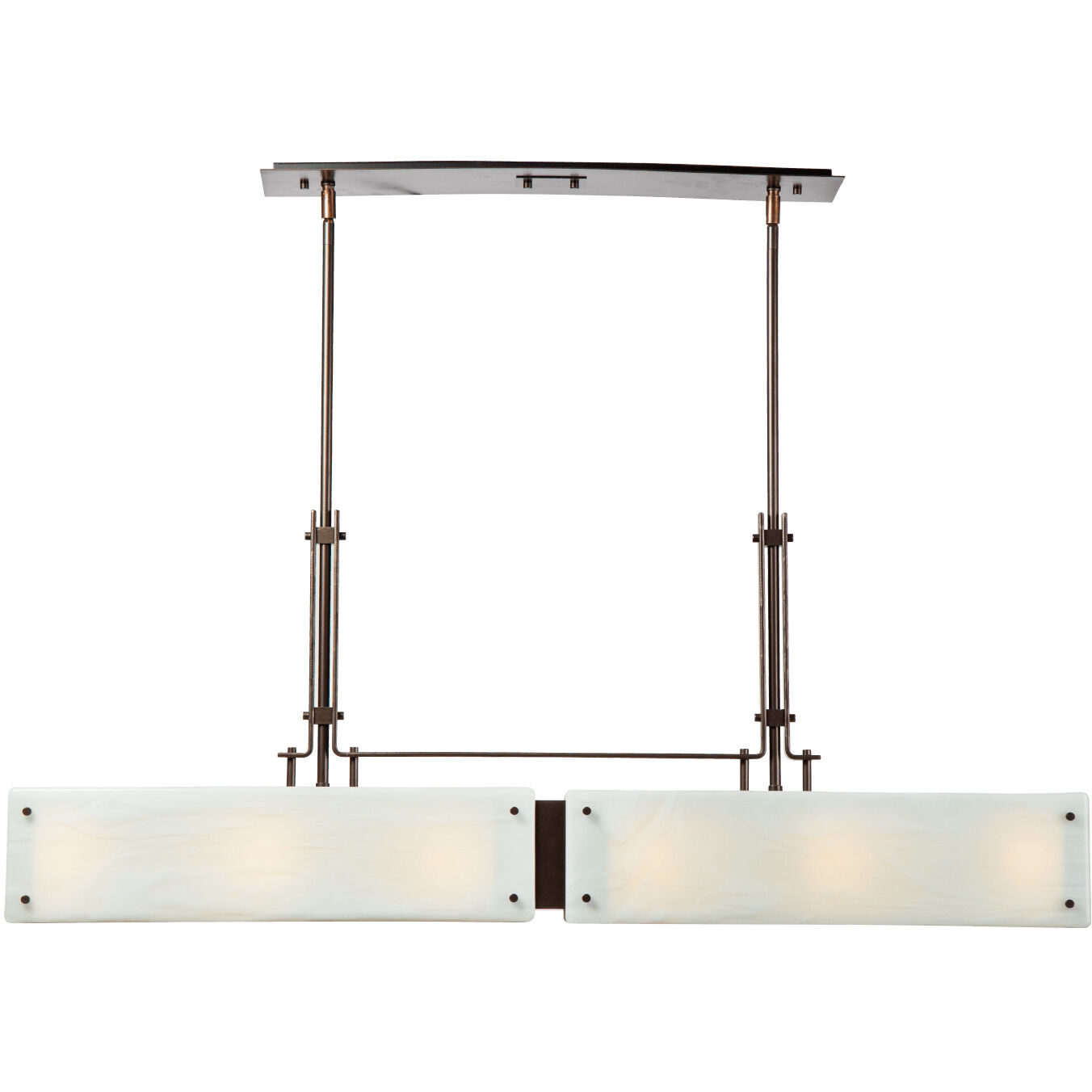 Urban Loft 6 Light 44.40 inch Island Light