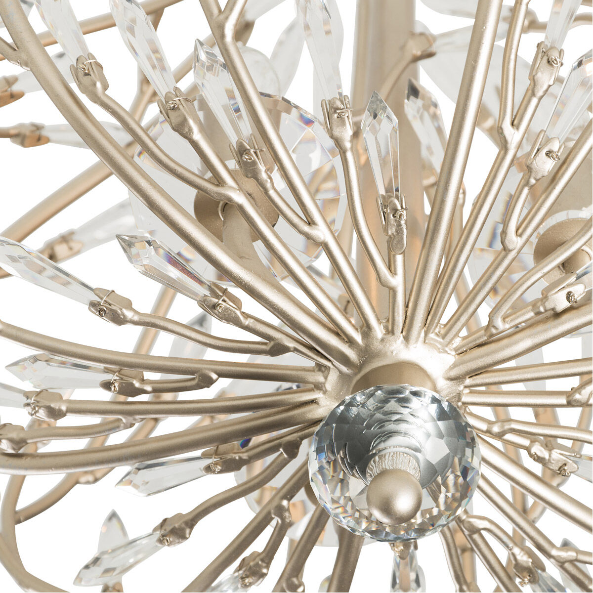 Bask 6 Light 26.5 inch Gold Dust Pendant Ceiling Light