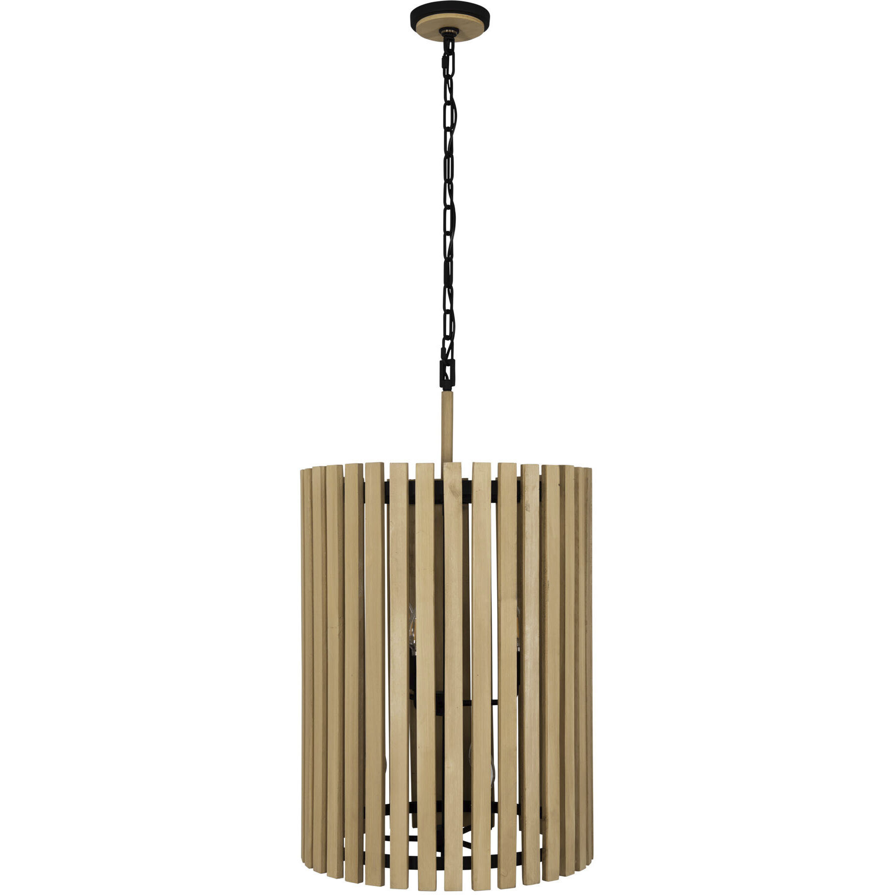 Suratto 6 Light 18 inch Matte Black Foyer Pendant Ceiling Light
