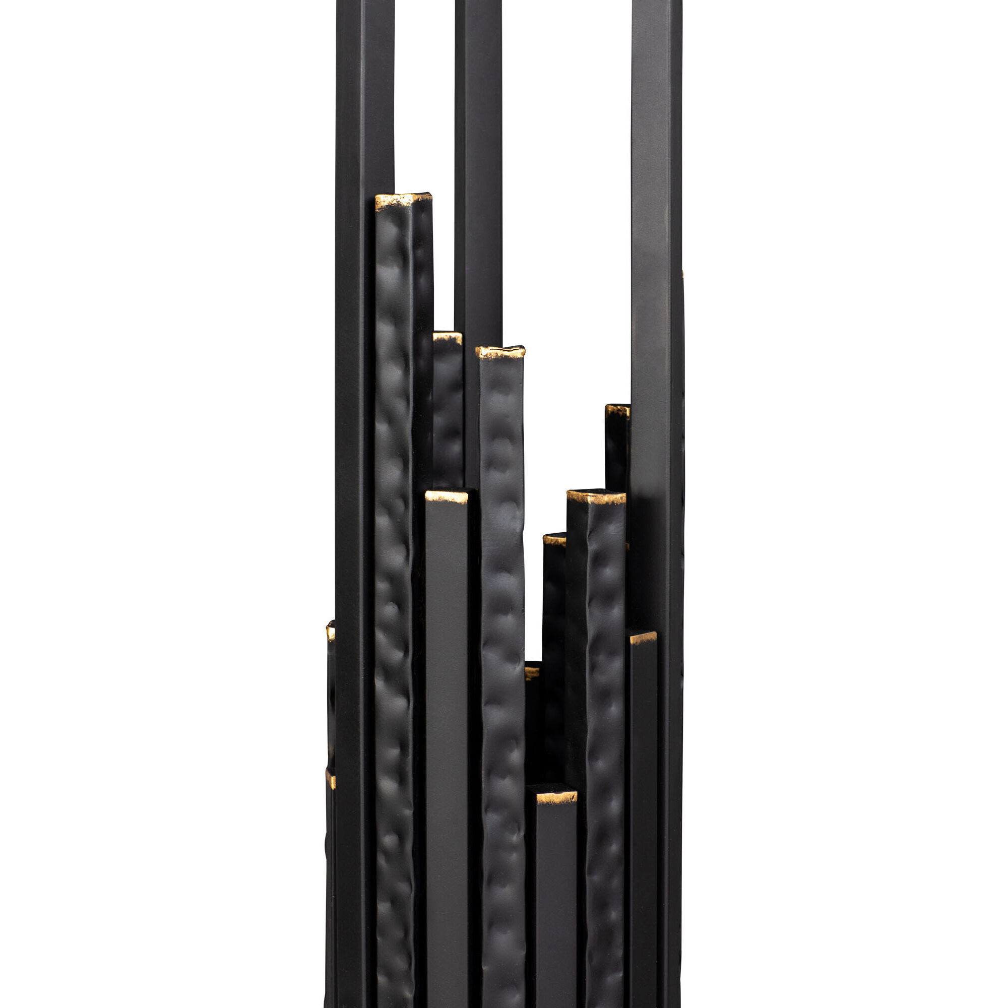Matrix 68 inch 5 watt Matte Black and French Gold Floor Lamp Portable Light in Matte Black/French Gold