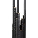 Matrix 68 inch 5 watt Matte Black and French Gold Floor Lamp Portable Light in Matte Black/French Gold
