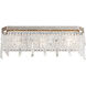 Barcelona 3 Light 21 inch Transcend Silver Vanity Light Wall Light