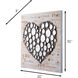 Work of Heart Silver Wall Art, Varaluz Casa