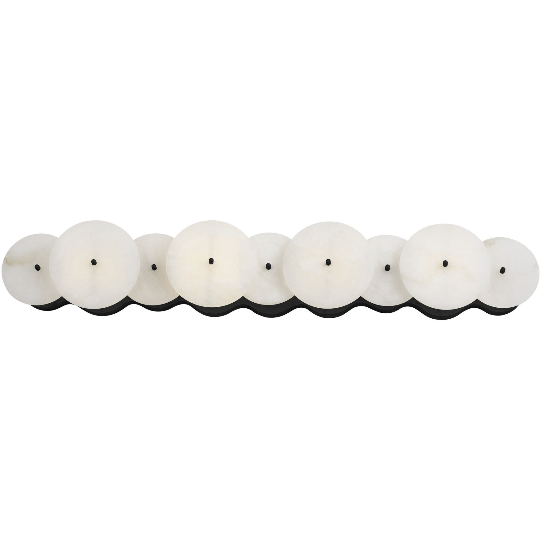 Cosmos 4 Light 35.75 inch Matte Black Vanity Light Wall Light, Smithsonian Collaboration