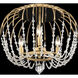 Voliere 3 Light 18.25 inch Havana Gold Semi-Flush Mount Ceiling Light