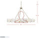 Cosmos 9 Light 48 inch Havana Gold Chandelier Ceiling Light, Smithsonian Collaboration