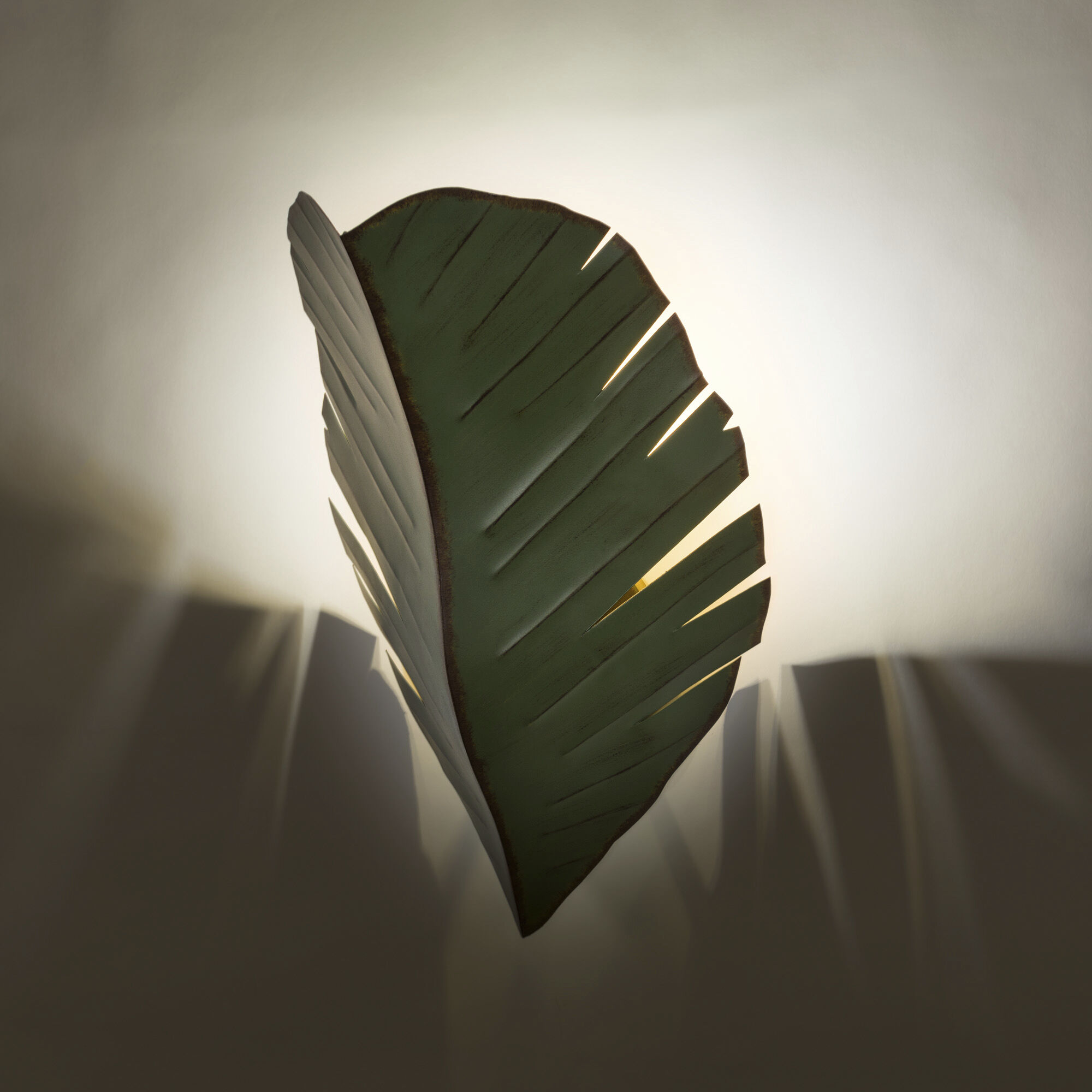 Banana Leaf 2 Light 12 inch Banana Leaf Wall Sconce Wall Light