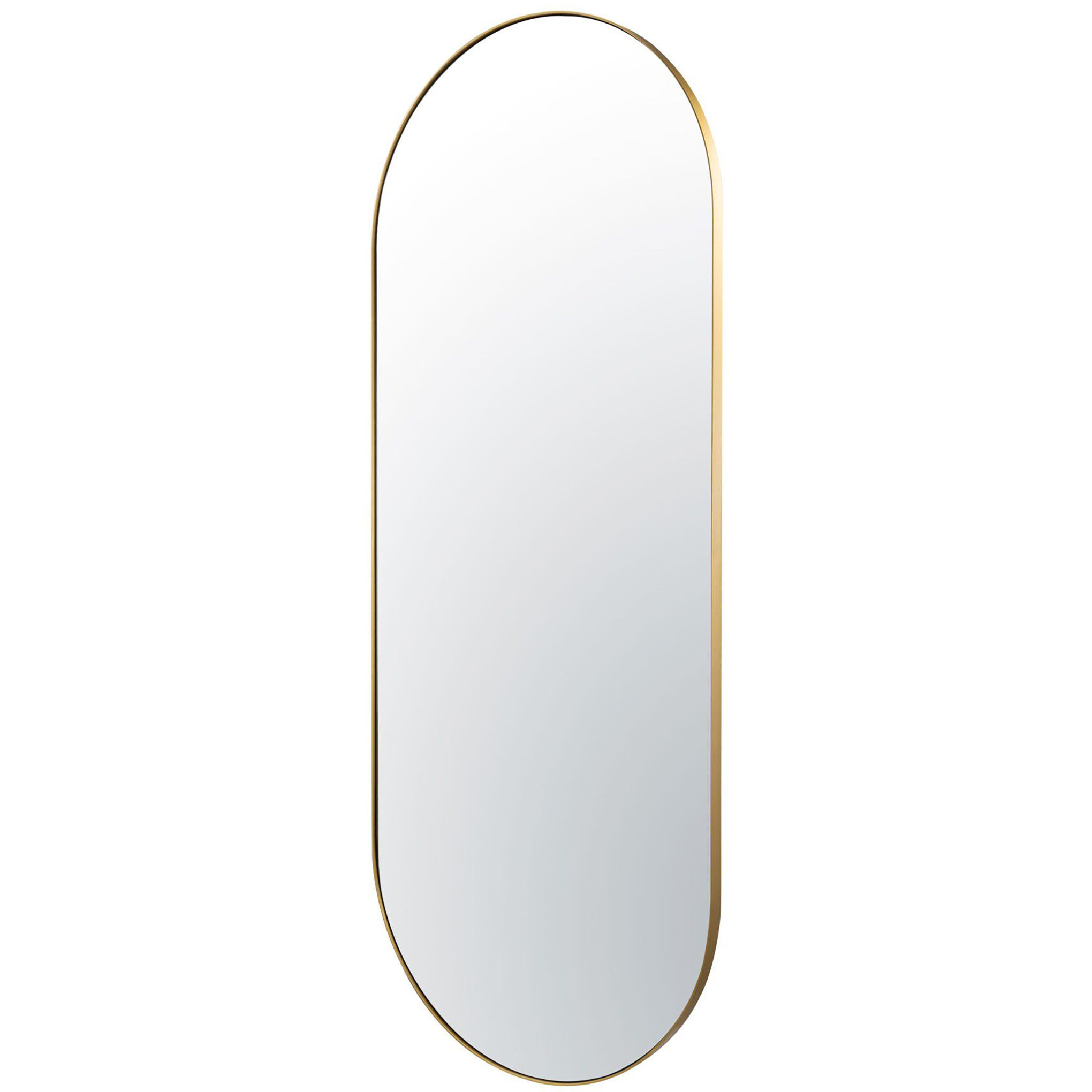 Capsule 60 X 24 inch Gold Wall Mirror